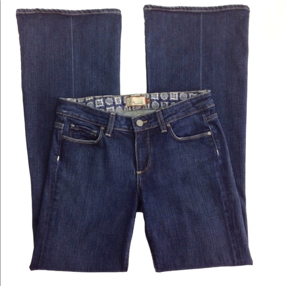 Paige Wide Leg Flare Robertson Jeans Sz 28 - Picture 3 of 8